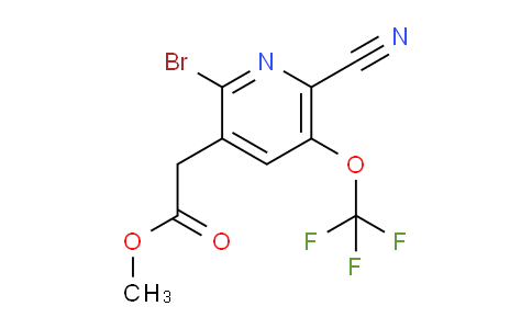 AM22358 | 1806211-94-8 | Methyl 2-bromo-6-cyano-5-(trifluoromethoxy)pyridine-3-acetate