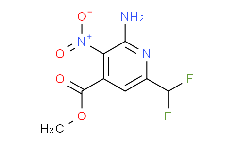 AM223588 | 1805147-21-0 | Methyl 2-amino-6-(difluoromethyl)-3-nitropyridine-4-carboxylate