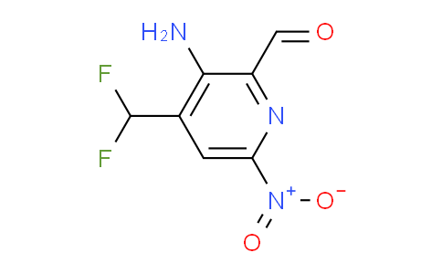 AM223592 | 1805013-53-9 | 3-Amino-4-(difluoromethyl)-6-nitropyridine-2-carboxaldehyde