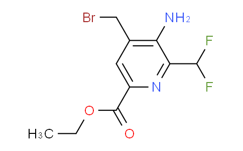 AM223599 | 1806816-97-6 | Ethyl 3-amino-4-(bromomethyl)-2-(difluoromethyl)pyridine-6-carboxylate