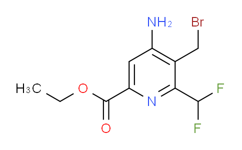 AM223600 | 1805338-77-5 | Ethyl 4-amino-3-(bromomethyl)-2-(difluoromethyl)pyridine-6-carboxylate