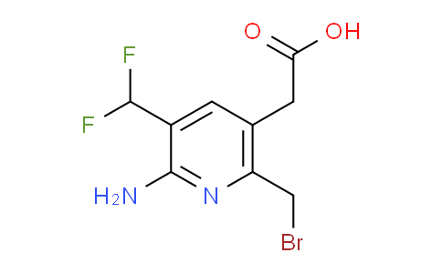 AM223604 | 1805338-86-6 | 2-Amino-6-(bromomethyl)-3-(difluoromethyl)pyridine-5-acetic acid