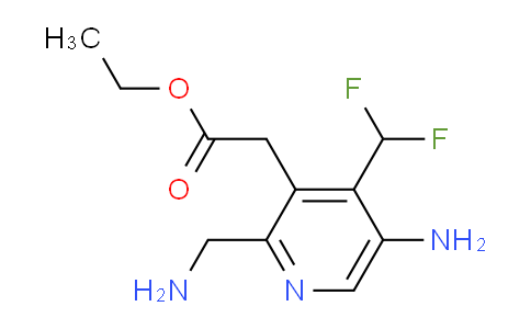 AM223624 | 1805337-63-6 | Ethyl 5-amino-2-(aminomethyl)-4-(difluoromethyl)pyridine-3-acetate