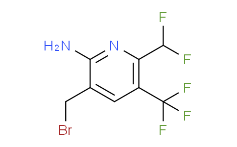 AM223627 | 1805156-17-5 | 2-Amino-3-(bromomethyl)-6-(difluoromethyl)-5-(trifluoromethyl)pyridine