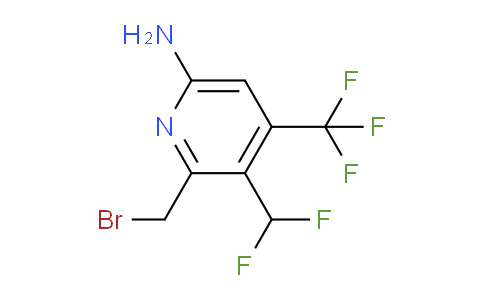 AM223629 | 1805018-28-3 | 6-Amino-2-(bromomethyl)-3-(difluoromethyl)-4-(trifluoromethyl)pyridine