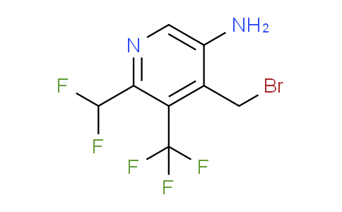 AM223631 | 1805156-81-3 | 5-Amino-4-(bromomethyl)-2-(difluoromethyl)-3-(trifluoromethyl)pyridine