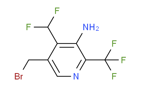 AM223632 | 1805156-86-8 | 3-Amino-5-(bromomethyl)-4-(difluoromethyl)-2-(trifluoromethyl)pyridine