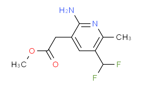 AM223633 | 1805994-23-3 | Methyl 2-amino-5-(difluoromethyl)-6-methylpyridine-3-acetate