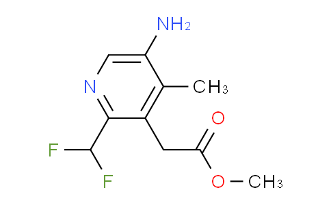 AM223641 | 1806827-03-1 | Methyl 5-amino-2-(difluoromethyl)-4-methylpyridine-3-acetate