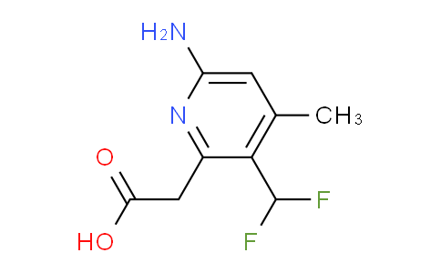 AM223647 | 1806901-20-1 | 6-Amino-3-(difluoromethyl)-4-methylpyridine-2-acetic acid