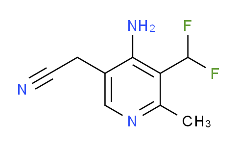 AM223648 | 1806826-91-4 | 4-Amino-3-(difluoromethyl)-2-methylpyridine-5-acetonitrile