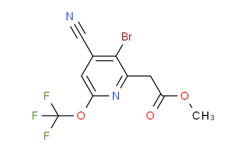 AM22366 | 1806198-98-0 | Methyl 3-bromo-4-cyano-6-(trifluoromethoxy)pyridine-2-acetate
