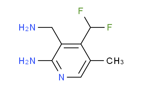 2-Amino-3-(aminomethyl)-4-(difluoromethyl)-5-methylpyridine