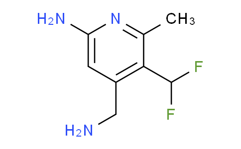6-Amino-4-(aminomethyl)-3-(difluoromethyl)-2-methylpyridine