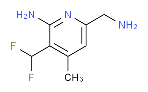 2-Amino-6-(aminomethyl)-3-(difluoromethyl)-4-methylpyridine