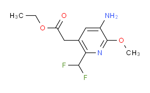 AM223674 | 1806891-82-6 | Ethyl 3-amino-6-(difluoromethyl)-2-methoxypyridine-5-acetate