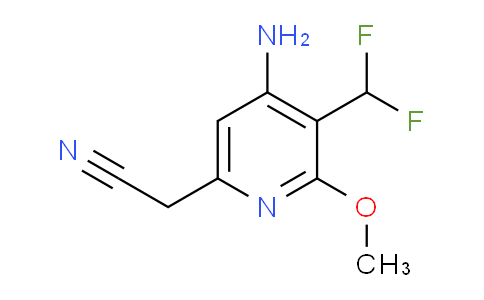 AM223684 | 1805218-83-0 | 4-Amino-3-(difluoromethyl)-2-methoxypyridine-6-acetonitrile