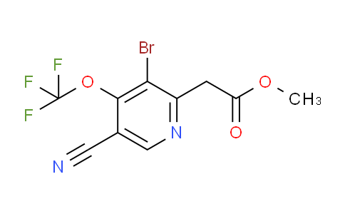 AM22369 | 1804589-36-3 | Methyl 3-bromo-5-cyano-4-(trifluoromethoxy)pyridine-2-acetate