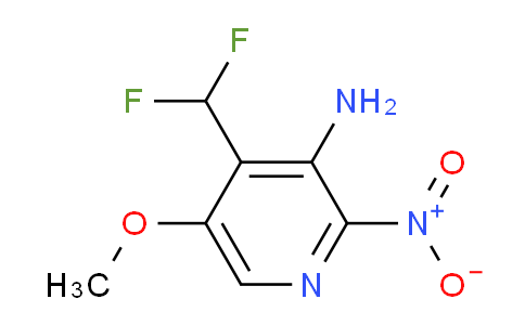 AM223693 | 1805365-65-4 | 3-Amino-4-(difluoromethyl)-5-methoxy-2-nitropyridine