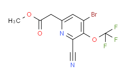 AM22371 | 1803617-74-4 | Methyl 4-bromo-2-cyano-3-(trifluoromethoxy)pyridine-6-acetate