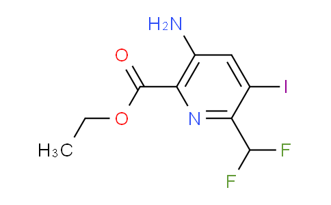AM223718 | 1806791-88-7 | Ethyl 5-amino-2-(difluoromethyl)-3-iodopyridine-6-carboxylate