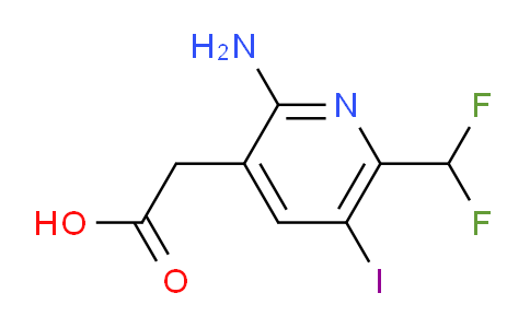 AM223722 | 1806819-21-5 | 2-Amino-6-(difluoromethyl)-5-iodopyridine-3-acetic acid