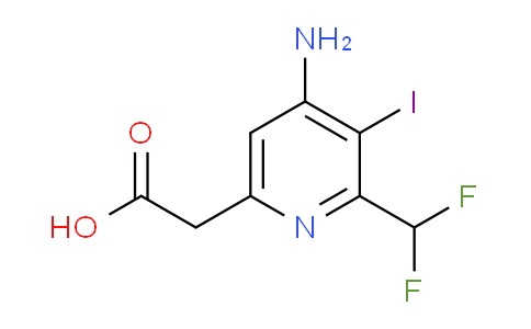 AM223724 | 1805367-92-3 | 4-Amino-2-(difluoromethyl)-3-iodopyridine-6-acetic acid