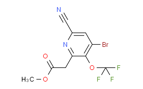 AM22373 | 1806227-81-5 | Methyl 4-bromo-6-cyano-3-(trifluoromethoxy)pyridine-2-acetate