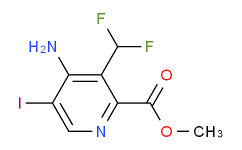 AM223730 | 1804924-96-6 | Methyl 4-amino-3-(difluoromethyl)-5-iodopyridine-2-carboxylate