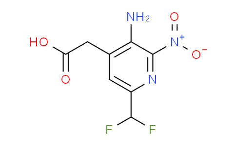 AM223735 | 1804687-07-7 | 3-Amino-6-(difluoromethyl)-2-nitropyridine-4-acetic acid