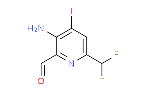 AM223736 | 1806789-13-8 | 3-Amino-6-(difluoromethyl)-4-iodopyridine-2-carboxaldehyde
