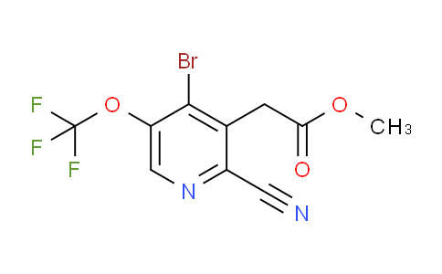 AM22374 | 1806227-75-7 | Methyl 4-bromo-2-cyano-5-(trifluoromethoxy)pyridine-3-acetate