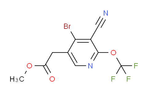 AM22376 | 1803617-79-9 | Methyl 4-bromo-3-cyano-2-(trifluoromethoxy)pyridine-5-acetate