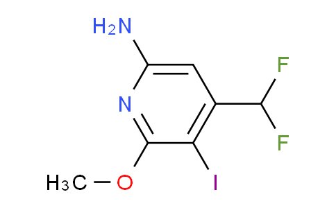 AM223761 | 1804676-83-2 | 6-Amino-4-(difluoromethyl)-3-iodo-2-methoxypyridine