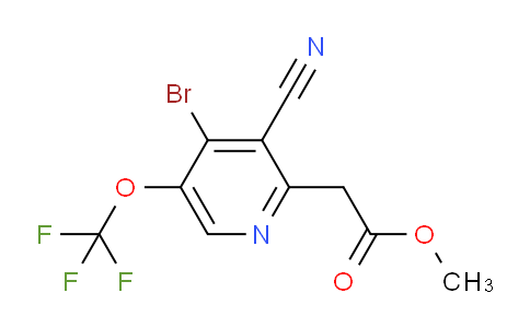 AM22377 | 1803669-50-2 | Methyl 4-bromo-3-cyano-5-(trifluoromethoxy)pyridine-2-acetate