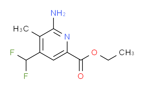 AM223774 | 1806825-72-8 | Ethyl 2-amino-4-(difluoromethyl)-3-methylpyridine-6-carboxylate