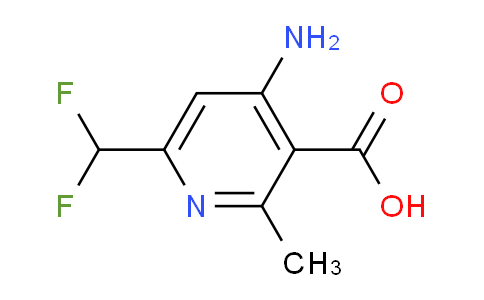 4-Amino-6-(difluoromethyl)-2-methylpyridine-3-carboxylic acid