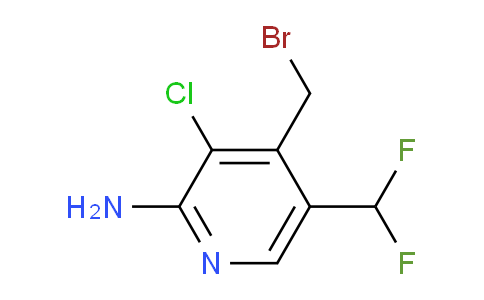 AM223792 | 1805058-84-7 | 2-Amino-4-(bromomethyl)-3-chloro-5-(difluoromethyl)pyridine