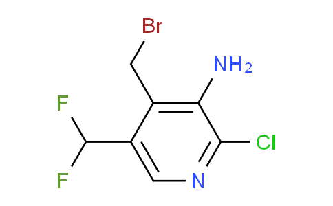 AM223793 | 1806831-10-6 | 3-Amino-4-(bromomethyl)-2-chloro-5-(difluoromethyl)pyridine