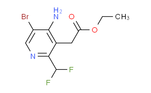 AM223805 | 1805102-79-7 | Ethyl 4-amino-5-bromo-2-(difluoromethyl)pyridine-3-acetate