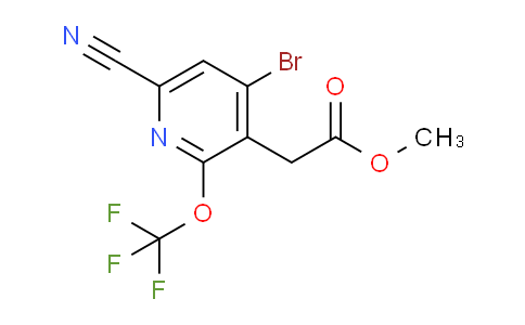 AM22381 | 1806199-07-4 | Methyl 4-bromo-6-cyano-2-(trifluoromethoxy)pyridine-3-acetate