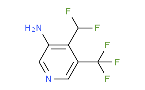 AM223832 | 1806009-06-2 | 3-Amino-4-(difluoromethyl)-5-(trifluoromethyl)pyridine