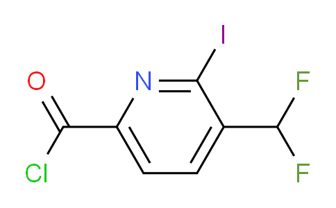 AM223834 | 1806050-44-1 | 3-(Difluoromethyl)-2-iodopyridine-6-carbonyl chloride
