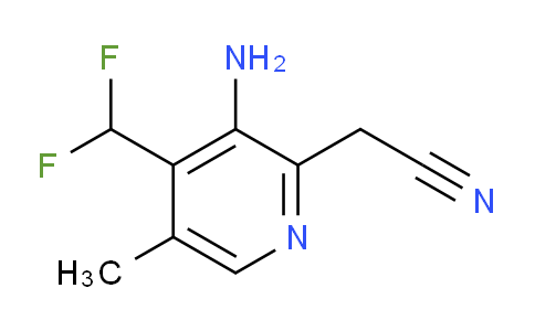 AM223836 | 1803687-75-3 | 3-Amino-4-(difluoromethyl)-5-methylpyridine-2-acetonitrile