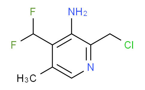 AM223837 | 1806818-76-7 | 3-Amino-2-(chloromethyl)-4-(difluoromethyl)-5-methylpyridine