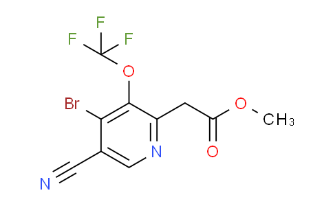 AM22384 | 1803617-85-7 | Methyl 4-bromo-5-cyano-3-(trifluoromethoxy)pyridine-2-acetate