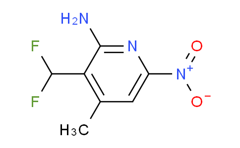 AM223844 | 1806825-85-3 | 2-Amino-3-(difluoromethyl)-4-methyl-6-nitropyridine