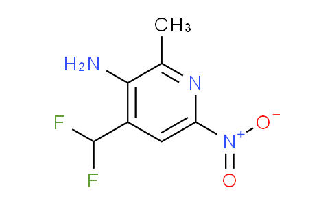 AM223846 | 1805218-04-5 | 3-Amino-4-(difluoromethyl)-2-methyl-6-nitropyridine