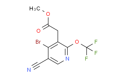 AM22385 | 1806083-28-2 | Methyl 4-bromo-5-cyano-2-(trifluoromethoxy)pyridine-3-acetate