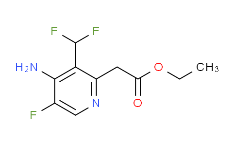 AM223852 | 1805944-16-4 | Ethyl 4-amino-3-(difluoromethyl)-5-fluoropyridine-2-acetate